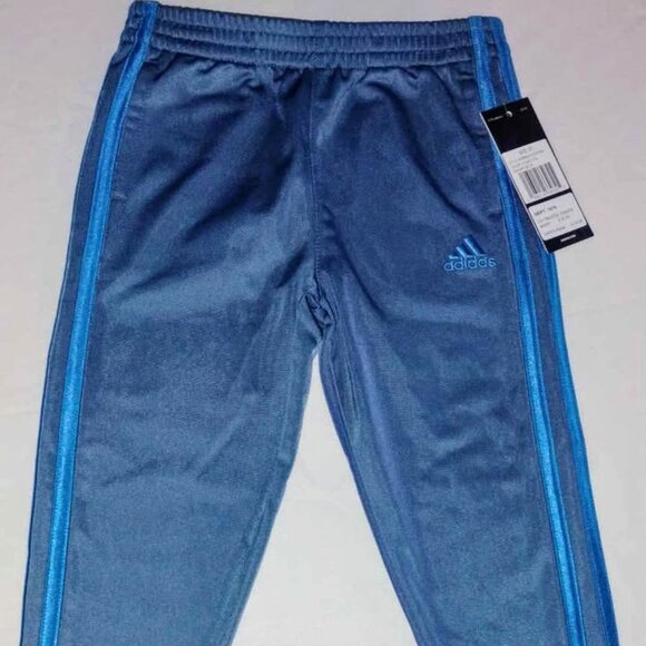 3T Adidas Navy Tricot joggers, NWT - Picture 1 of 6